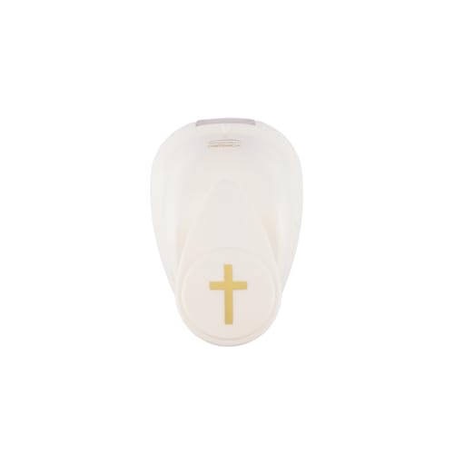 Vaessen Creative 21436-043 Motivstanzer, Small Stanzer Kreuz, Ausstanzung 1,5 cm Weit, Metall, lila, 6.5 x 4.5 x 4.4 cm von Vaessen Creative