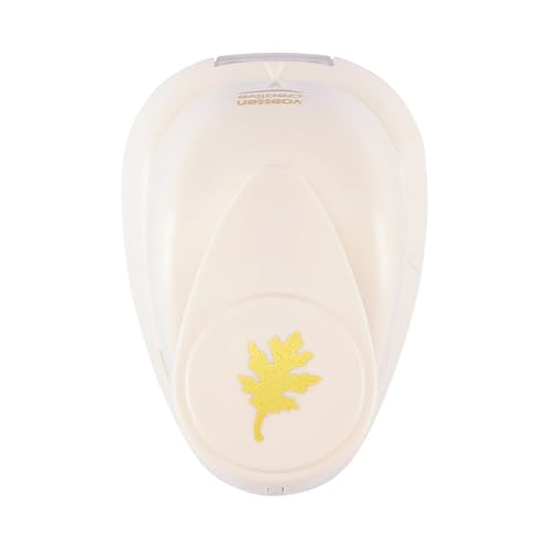 Vaessen Creative 21436-208 Motivstanzer, Small Stanzer Eichenblatt, Ausstanzung 1,5 cm Weit, Metall, lila, 6.5 x 4.5 x 4.4 cm von Vaessen Creative
