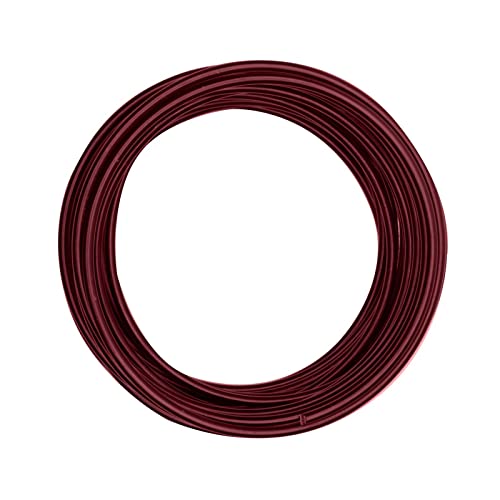 Vaessen Creative Aludraht Schmuck 4 mm x 10 Meter | Biegsam Schmuckdraht Dunkelrot, Aluminium, Oxblood, 1000 x 0.4 x 0.4 cm Vaessen Creative Aludraht Schmuck 4 mm x 10 Meter | Biegsam Schmuckdraht Dunkelrot, Aluminium, Oxblood, 1000 x 0.4 x 0.4 cm von Vaessen Creative