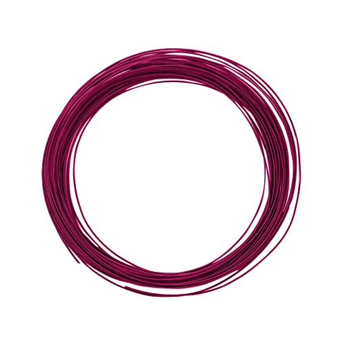 Vaessen Creative 24250-006 Aludraht Schmuck 0,8 mm x 15 m, Biegsam Schmuckdraht, Aluminium, rosa, 1500 x 0.011 x 0.2 cm von Vaessen Creative