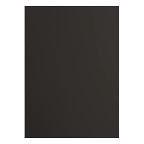 Vaessen Creative 2922-096 Florence Cardstock Papier, Schwarz, 200 Gramm/m², DIN A4, 100 Stück, Glatt, für Scrapbooking, Kartenherstellung, Stanzen und andere Papierbasteleien von Vaessen Creative