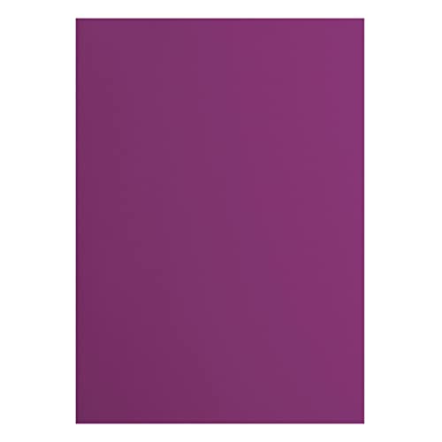 Vaessen Creative 2927-039 Florence Cardstock Papier, Lila, 216 Gramm/m², DIN A4, 10 Stück, Glatt, für Scrapbooking, Kartenherstellung, Stanzen und andere Papierbasteleien, Mauve von Vaessen Creative