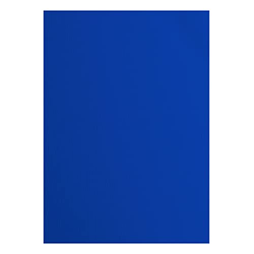 Vaessen Creative 2928-050A4 Florence Cardstock Papier, Blau, 216 Gramm/m², DIN A4, 10 Stück, Textur, für Scrapbooking, Kartenherstellung, Stanzen und andere Papierbasteleien von Vaessen Creative