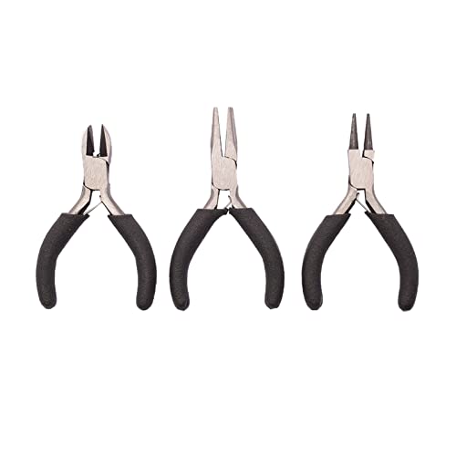 Vaessen Creative Schmuck Zangen Set 3pcs, 10 x 4.5 x 1 cm Vaessen Creative Schmuck Zangen Set 3pcs, 10 x 4.5 x 1 cm von Vaessen Creative