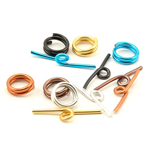 Vaessen Creative Alu Deco Knebelverschluss | Mehrfarbig | 6 Stück, Aluminium, 0,5 x 0,5 x 0,2 cm Vaessen Creative Alu Deco Knebelverschluss | Mehrfarbig | 6 Stück, Aluminium, 0,5 x 0,5 x 0,2 cm von Vaessen Creative