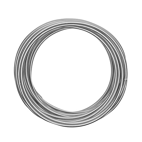 Vaessen Creative Aludraht Schmuck 4 mm x 10 Meter | Biegsam Schmuckdraht Silber, Aluminium, Silver, 1000 x 0.4 x 0.4 cm Vaessen Creative Aludraht Schmuck 4 mm x 10 Meter | Biegsam Schmuckdraht Silber, Aluminium, Silver, 1000 x 0.4 x 0.4 cm von Vaessen Creative
