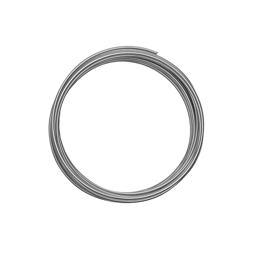 Vaessen Creative Basteldraht und Schmuckdraht 5 m x 2 mm Silber – Flexibler Draht zum Basteln für Blumenkranz, Scmuckherstellung und Modellbau Vaessen Creative Basteldraht und Schmuckdraht 5 m x 2 mm Silber – Flexibler Draht zum Basteln für Blumenkranz, Scmuckherstellung und Modellbau von Vaessen Creative