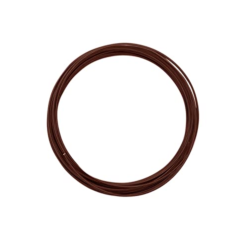 Vaessen Creative Aluminiumdraht, 1.5mm x 5m, Aluminium Wire, Basteldraht, Dekodraht, Floristikdraht Aludraht Schmuck 1,5 mm x 5 Meter | Biegsam Schmuckdraht Braun, brown, 500 x 0.15 x 0.15 cm, 5 Vaessen Creative Aluminiumdraht, 1.5mm x 5m, Aluminium Wire, Basteldraht, Dekodraht, Floristikdraht Aludraht Schmuck 1,5 mm x 5 Meter | Biegsam Schmuckdraht Braun, brown, 500 x 0.15 x 0.15 cm, 5 von Vaessen Creative