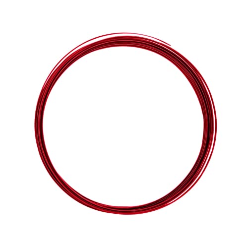 Vaessen Creative Aluminiumdraht, 3.5 x 1mm, 5m, Aluminium Wire, Basteldraht, Dekodraht, Floristikdraht Aludraht Flach Schmuck 3,5 x 1 mm x 5 Meter | Biegsam Schmuckdraht Rot, red, 500 x 0.35 x 0.1 cm, 24234-007 Vaessen Creative Aluminiumdraht, 3.5 x 1mm, 5m, Aluminium Wire, Basteldraht, Dekodraht, Floristikdraht Aludraht Flach Schmuck 3,5 x 1 mm x 5 Meter | Biegsam Schmuckdraht Rot, red, 500 x 0.35 x 0.1 cm, 24234-007 von Vaessen Creative