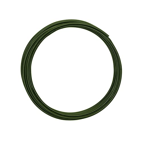 Vaessen Creative Aluminiumdraht, Dunkelgrün, 3mm x 3m, Aluminium Wire, Basteldraht, Dekodraht, Floristikdraht Aludraht Schmuck 3 mm x 3 Meter | Biegsam Schmuckdraht Flaschengrün, 300 x 3 x 3 cm, 3 Vaessen Creative Aluminiumdraht, Dunkelgrün, 3mm x 3m, Aluminium Wire, Basteldraht, Dekodraht, Floristikdraht Aludraht Schmuck 3 mm x 3 Meter | Biegsam Schmuckdraht Flaschengrün, 300 x 3 x 3 cm, 3 von Vaessen Creative