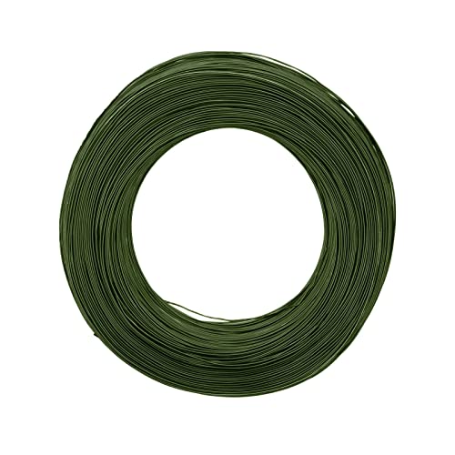 Vaessen Creative Basteldraht und Schmuckdraht 365 m x 0,8 mm Dark Green – Flexibler Draht zum Basteln für Blumenkranz, Scmuckherstellung und Modellbau Vaessen Creative Basteldraht und Schmuckdraht 365 m x 0,8 mm Dark Green – Flexibler Draht zum Basteln für Blumenkranz, Scmuckherstellung und Modellbau von Vaessen Creative