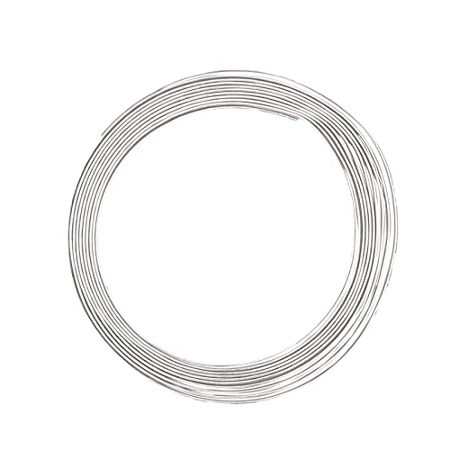 Vaessen Creative Aluminiumdraht, Flat, Silber, 5mm x 3m, Aluminium Wire, Basteldraht, Dekodraht, Floristikdraht Aludraht Flach Schmuck 5 mm x 3 Meter | Biegsam Schmuckdraht, 300 x 0.5 x 0.5 cm Vaessen Creative Aluminiumdraht, Flat, Silber, 5mm x 3m, Aluminium Wire, Basteldraht, Dekodraht, Floristikdraht Aludraht Flach Schmuck 5 mm x 3 Meter | Biegsam Schmuckdraht, 300 x 0.5 x 0.5 cm von Vaessen Creative