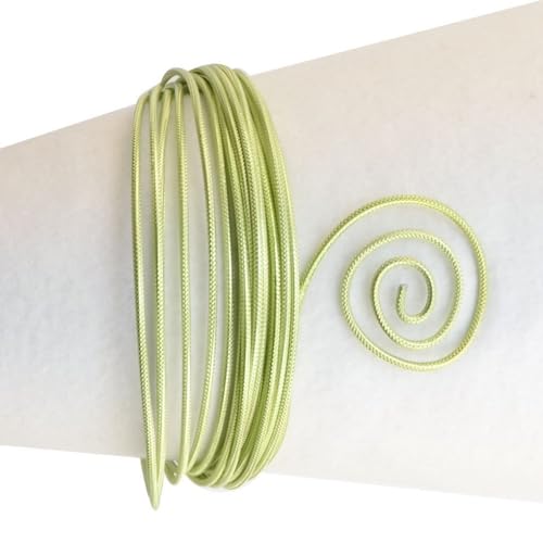 Vaessen Creative Aluminiumdraht, Geprägt, Mintgrün, m, Aluminium Wire, Basteldraht, Dekodraht, Floristikdraht Aludraht Prägung Rund 2 mm x 5 Meter | Biegsam Schmuckdraht Hellgrün, 500 x 0.2 x 0.2 cm, 24242-024 Vaessen Creative Aluminiumdraht, Geprägt, Mintgrün, m, Aluminium Wire, Basteldraht, Dekodraht, Floristikdraht Aludraht Prägung Rund 2 mm x 5 Meter | Biegsam Schmuckdraht Hellgrün, 500 x 0.2 x 0.2 cm, 24242-024 von Vaessen Creative