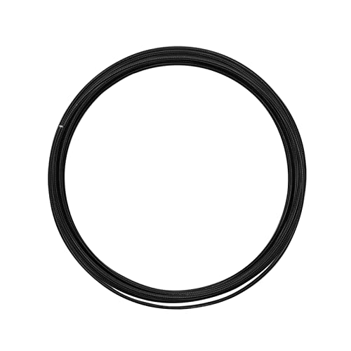 Vaessen Creative Aluminiumdraht, Geprägt, Schwarz, m, Aluminium Wire, Basteldraht, Dekodraht, Floristikdraht Aludraht Prägung Rund 2 mm x 5 Meter | Biegsam Schmuckdraht, 500 x 0.2 x 0.2 cm, 24242-015 von Vaessen Creative