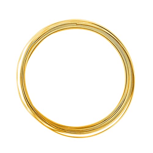 Vaessen Creative Aluminiumdraht, Gold, 3.5 x 1mm, 5m, Aluminium Wire, Basteldraht, Dekodraht, Floristikdraht Aludraht Flach Schmuck 3,5 x 1 mm x 5 Meter | Biegsam Schmuckdraht, 500 x 0.35 x 0.1 cm, 5 Vaessen Creative Aluminiumdraht, Gold, 3.5 x 1mm, 5m, Aluminium Wire, Basteldraht, Dekodraht, Floristikdraht Aludraht Flach Schmuck 3,5 x 1 mm x 5 Meter | Biegsam Schmuckdraht, 500 x 0.35 x 0.1 cm, 5 von Vaessen Creative