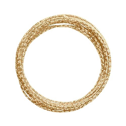 Vaessen Creative Aluminiumdraht, Hammer, Hellgold, 2 mm, x 5 m, Aludraht, Aluminium Wire, Basteldraht, Dekodraht, Schmuckdraht und Floristikdraht, Light Gold, 500 x 0.2 x 0.2 cm, 24266-003 Vaessen Creative Aluminiumdraht, Hammer, Hellgold, 2 mm, x 5 m, Aludraht, Aluminium Wire, Basteldraht, Dekodraht, Schmuckdraht und Floristikdraht, Light Gold, 500 x 0.2 x 0.2 cm, 24266-003 von Vaessen Creative