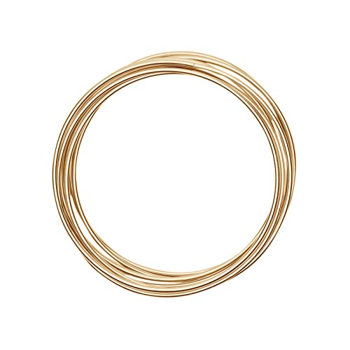 Vaessen Creative Aluminiumdraht, Hellgold, 3mm x 3m, Aluminium Wire, Basteldraht, Dekodraht, Floristikdraht Aludraht Schmuck 3 mm x 3 Meter | Biegsam Schmuckdraht Hell Gold, 300 x 3 x 3 cm, 3 Vaessen Creative Aluminiumdraht, Hellgold, 3mm x 3m, Aluminium Wire, Basteldraht, Dekodraht, Floristikdraht Aludraht Schmuck 3 mm x 3 Meter | Biegsam Schmuckdraht Hell Gold, 300 x 3 x 3 cm, 3 von Vaessen Creative