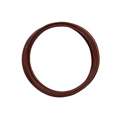 Vaessen Creative Basteldraht und Schmuckdraht 5 m x 2 mm Braun (Chocolate) – Flexibler Draht zum Basteln für Blumenkranz, Scmuckherstellung und Modellbau Vaessen Creative Basteldraht und Schmuckdraht 5 m x 2 mm Braun (Chocolate) – Flexibler Draht zum Basteln für Blumenkranz, Scmuckherstellung und Modellbau von Vaessen Creative