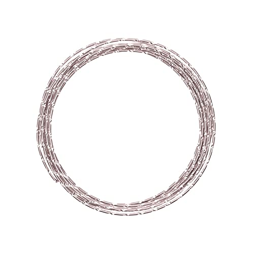 Vaessen Creative Aluminiumdraht, Zartes m, Aluminium Wire, Basteldraht, Dekodraht, Floristikdraht Aludraht Diamant Schmuck 2 mm x 5 Meter | Biegsam Schmuckdraht Pink, misty rosa, 500 x 0.2 x 0.2 cm, 5 Vaessen Creative Aluminiumdraht, Zartes m, Aluminium Wire, Basteldraht, Dekodraht, Floristikdraht Aludraht Diamant Schmuck 2 mm x 5 Meter | Biegsam Schmuckdraht Pink, misty rosa, 500 x 0.2 x 0.2 cm, 5 von Vaessen Creative