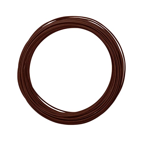 Vaessen Creative Basteldraht und Schmuckdraht 30 m x 2 mm Braun – Rund Geprägt - Flexibler Draht zum Basteln für Blumenkranz, Scmuckherstellung und Modellbau von Vaessen Creative