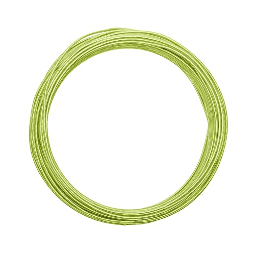 Vaessen Creative Basteldraht und Schmuckdraht 30 m x 2 mm Mint Green – Rund Geprägt - Flexibler Draht zum Basteln für Blumenkranz, Scmuckherstellung und Modellbau von Vaessen Creative