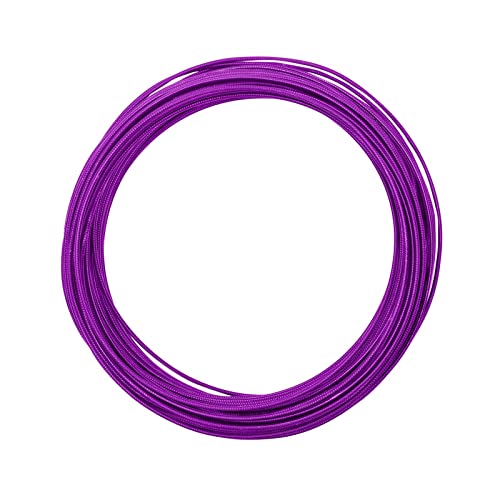 Vaessen Creative Basteldraht und Schmuckdraht 30 m x 2 mm Lila (Lavender) – Rund Geprägt - Flexibler Draht zum Basteln für Blumenkranz, Scmuckherstellung und Modellbau von Vaessen Creative