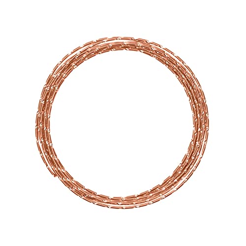 Vaessen Creative Aluminiumdraht, m, Aluminium Wire, Basteldraht, Dekodraht, Floristikdraht Aludraht Diamant Schmuck 2 mm x 5 Meter | Biegsam Schmuckdraht Kupfer, orange Copper, 500 x 0.2 x 0.2 cm, 24245-002 Vaessen Creative Aluminiumdraht, m, Aluminium Wire, Basteldraht, Dekodraht, Floristikdraht Aludraht Diamant Schmuck 2 mm x 5 Meter | Biegsam Schmuckdraht Kupfer, orange Copper, 500 x 0.2 x 0.2 cm, 24245-002 von Vaessen Creative