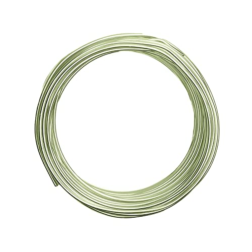 Vaessen Creative Basteldraht und Schmuckdraht 26 m x 3 mm Apple Green – Flexibler Draht zum Basteln für Blumenkranz, Scmuckherstellung und Modellbau Vaessen Creative Basteldraht und Schmuckdraht 26 m x 3 mm Apple Green – Flexibler Draht zum Basteln für Blumenkranz, Scmuckherstellung und Modellbau von Vaessen Creative