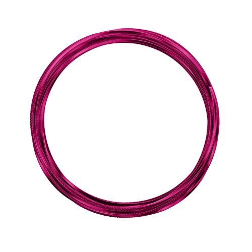 Vaessen Creative Basteldraht und Schmuckdraht 5 m x 2,8 mm x 0,5 mm Strong Pink – Dreieckig Geprägt - Flexibler Draht zum Basteln für Blumenkranz, Scmuckherstellung und Modellbau Vaessen Creative Basteldraht und Schmuckdraht 5 m x 2,8 mm x 0,5 mm Strong Pink – Dreieckig Geprägt - Flexibler Draht zum Basteln für Blumenkranz, Scmuckherstellung und Modellbau von Vaessen Creative