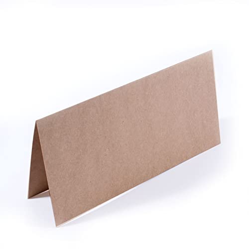 Vaessen Creative Blanko Faltkarten DIN lang Kraft Braun, 25 Stück, passende Briefumschläge Erhältlich Vaessen Creative Blanko Faltkarten DIN lang Kraft Braun, 25 Stück, passende Briefumschläge Erhältlich von Vaessen Creative