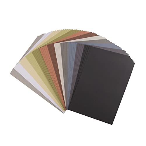 Vaessen Creative Florence Cardstock Papier, Farbenmix Erdtöne, Brauntöne, 216 Gramm/m², DIN A4, 60 Stück, Textur, für Scrapbooking, Kartenherstellung, Stanzen und andere Papierbasteleien Vaessen Creative Florence Cardstock Papier, Farbenmix Erdtöne, Brauntöne, 216 Gramm/m², DIN A4, 60 Stück, Textur, für Scrapbooking, Kartenherstellung, Stanzen und andere Papierbasteleien von Vaessen Creative