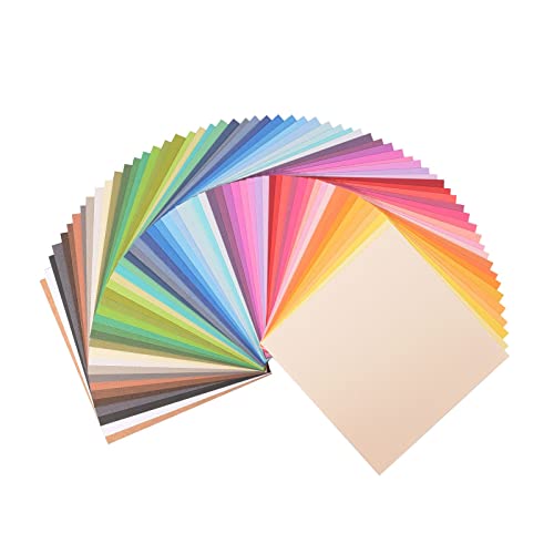 Vaessen Creative Florence Scrapbook-Papier 216 g 6x6-x60 Blatt-Multipack, Paper, multicoulor, 15 x 15 x 0.8 cm von Vaessen Creative