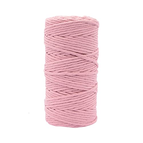 Vaessen Creative Makramee Garn Altrosa, 3mm x 100 m, 100% Baumwolle, in Verschiedenen Farben Verfügbar, DIY, Basteln von Dekoration Wie Blumenampel, Wandbehang, Windlicht, Traumfänger Vaessen Creative Makramee Garn Altrosa, 3mm x 100 m, 100% Baumwolle, in Verschiedenen Farben Verfügbar, DIY, Basteln von Dekoration Wie Blumenampel, Wandbehang, Windlicht, Traumfänger von Vaessen Creative