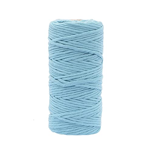 Vaessen Creative Makramee Garn Aquablau, 3mm x 100 m, 100% Baumwolle, in Verschiedenen Farben Verfügbar, DIY, Basteln von Dekoration Wie Blumenampel, Wandbehang, Windlicht, Traumfänger Vaessen Creative Makramee Garn Aquablau, 3mm x 100 m, 100% Baumwolle, in Verschiedenen Farben Verfügbar, DIY, Basteln von Dekoration Wie Blumenampel, Wandbehang, Windlicht, Traumfänger von Vaessen Creative