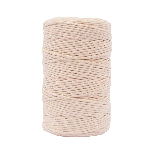 Vaessen Creative Makramee Garn Naturel, 3 mm x 200m, 100% Baumwolle, in Verschiedenen Farben Verfügbar, DIY, Basteln von Dekoration Wie Blumenampel, Wandbehang, Windlicht, Traumfänger Vaessen Creative Makramee Garn Naturel, 3 mm x 200m, 100% Baumwolle, in Verschiedenen Farben Verfügbar, DIY, Basteln von Dekoration Wie Blumenampel, Wandbehang, Windlicht, Traumfänger von Vaessen Creative