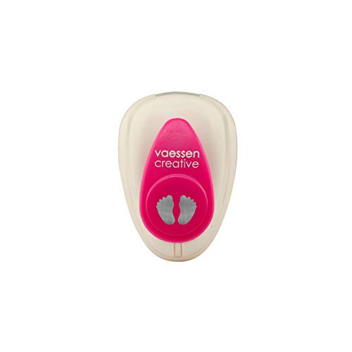 Vaessen Creative Motivstanzer, Small Stanzer Babyfüße | Motivlocher | Ausstanzung 0,98 cm Weit, Metall, Purple, Ø 4 mm Vaessen Creative Motivstanzer, Small Stanzer Babyfüße | Motivlocher | Ausstanzung 0,98 cm Weit, Metall, Purple, Ø 4 mm von Vaessen Creative