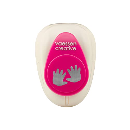 Vaessen Creative 21435-038 Motivstanzer, Medium Stanzer Baby Hände, Ausstanzung 2,5 cm Weit, Metall, lila, 6.5 x 4.5 x 4.4 cm Vaessen Creative 21435-038 Motivstanzer, Medium Stanzer Baby Hände, Ausstanzung 2,5 cm Weit, Metall, lila, 6.5 x 4.5 x 4.4 cm von Vaessen Creative
