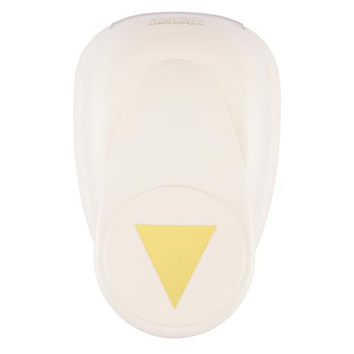 Vaessen Creative Motivstanzer Dreieck Flagge, 5 cm, Jumbo Stanzer, Großer Motivlocher, 1 Stück, bis zu 160 g/m², zum Basteln mit Papier und Scrapbooking, Weiß/Rosa, 4 x 4.1 cm Vaessen Creative Motivstanzer Dreieck Flagge, 5 cm, Jumbo Stanzer, Großer Motivlocher, 1 Stück, bis zu 160 g/m², zum Basteln mit Papier und Scrapbooking, Weiß/Rosa, 4 x 4.1 cm von Vaessen Creative