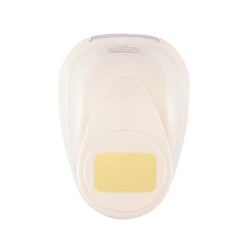 Vaessen Creative Motivstanzer Rechteck, 2,5 cm, Medium Stanzer, Motivlocher, 1 Stück, bis zu 160 g/m², zum Basteln mit Papier und Scrapbooking, Weiß/Rosa, 1.5 x 2.3 cm Vaessen Creative Motivstanzer Rechteck, 2,5 cm, Medium Stanzer, Motivlocher, 1 Stück, bis zu 160 g/m², zum Basteln mit Papier und Scrapbooking, Weiß/Rosa, 1.5 x 2.3 cm von Vaessen Creative