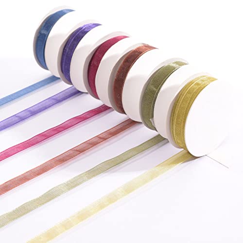 Vaessen Creative 11005-205 Organza Set Herbst, 6 Verschiedene Farben, 6 mm x 2 m Organzaband mit Webkanten, Schleifenband, Dekoband, Geschenkband für die Herbstdeko, Multi, 12 meter Vaessen Creative 11005-205 Organza Set Herbst, 6 Verschiedene Farben, 6 mm x 2 m Organzaband mit Webkanten, Schleifenband, Dekoband, Geschenkband für die Herbstdeko, Multi, 12 meter von Vaessen Creative