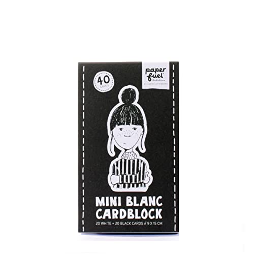 Vaessen Creative PF203615 Paperfuel Mini Kartenblock, 40 Blatt, zum Beschriften, Scrapbooking und für andere Papierbasteleien, White, Einheitsgröße Vaessen Creative PF203615 Paperfuel Mini Kartenblock, 40 Blatt, zum Beschriften, Scrapbooking und für andere Papierbasteleien, White, Einheitsgröße von Vaessen Creative