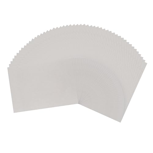 Vaessen Creative Pappe zum Basteln - Buchbinderkarton A3 - Graupappe 1mm - 50 St. Bastelkarton - zum Buchbinden, Scrapbooking und Journaling von Vaessen Creative