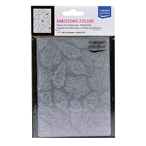 Vaessen Creative Prägefolder Blätter, 5,7x4,25x0,19 inches Vaessen Creative Prägefolder Blätter, 5,7x4,25x0,19 inches von Vaessen Creative