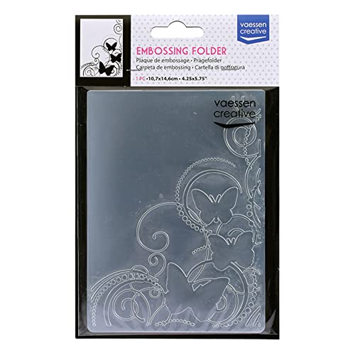 Vaessen Creative Prägefolder Schmetterling, 5,7x4,25x0,19 inches Vaessen Creative Prägefolder Schmetterling, 5,7x4,25x0,19 inches von Vaessen Creative