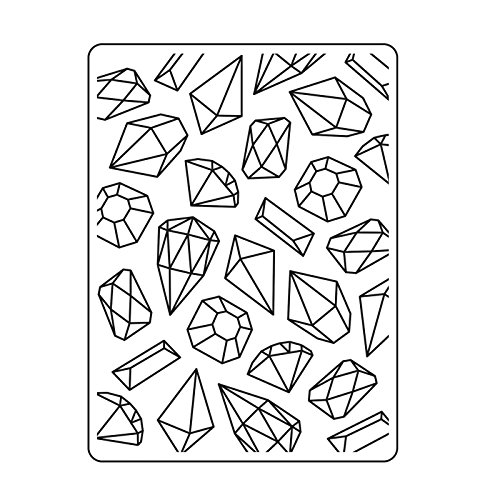 Vaessen Creative Prägeschablone Edelsteine 14,6 x 10,7 cm – Embossing Folder für Karten Basteln, Scrapbooking, Journaling – Wiederverwendbar, Präzise Ergebnisse, Für Stanzmaschinen Vaessen Creative Prägeschablone Edelsteine 14,6 x 10,7 cm – Embossing Folder für Karten Basteln, Scrapbooking, Journaling – Wiederverwendbar, Präzise Ergebnisse, Für Stanzmaschinen von Vaessen Creative