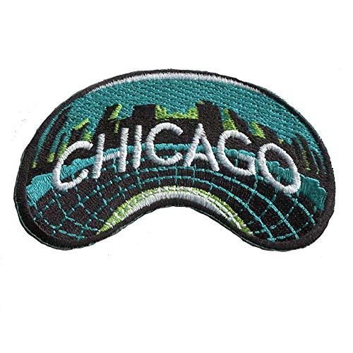 Vagabond Heart Chicago Travel Patch – Chicago Bean Souvenir Vagabond Heart Chicago Travel Patch – Chicago Bean Souvenir von Vagabond Heart