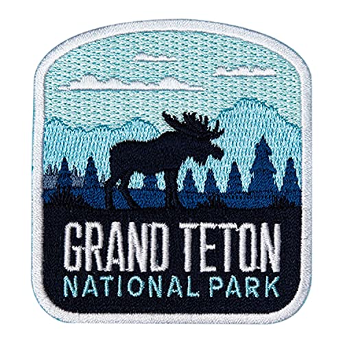 Vagabond Heart Grand Teton National Park Aufnäher zum Aufbügeln Vagabond Heart Grand Teton National Park Aufnäher zum Aufbügeln von Vagabond Heart