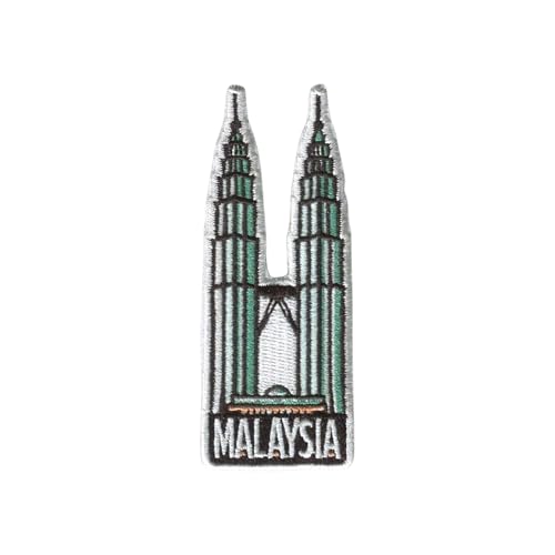 Vagabond Heart Malaysia Bügelbild – Malaysia-Souvenir – Malaysia Petronas Towers Geschenk Vagabond Heart Malaysia Bügelbild – Malaysia-Souvenir – Malaysia Petronas Towers Geschenk von Vagabond Heart