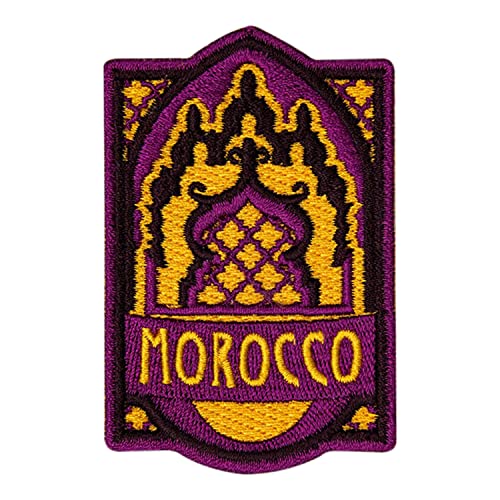 Vagabond Heart Marokko-Aufnäher – Marokko-Souvenir – Marrakesch – Casablanca zum Aufbügeln von Vagabond Heart