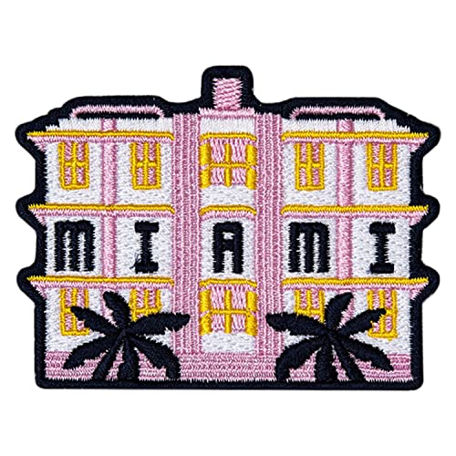 Vagabond Heart Miami Patch – Souvenir zum Aufbügeln – Miami Beach Florida Vagabond Heart Miami Patch – Souvenir zum Aufbügeln – Miami Beach Florida von Vagabond Heart